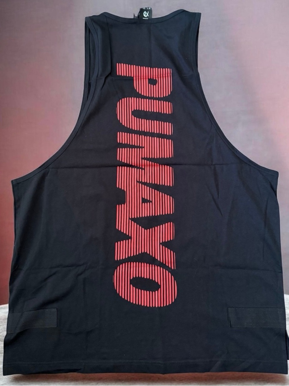 Puma x XO by The Weeknd Red Birch Black Loose Fit Tank Top Men’s Size L